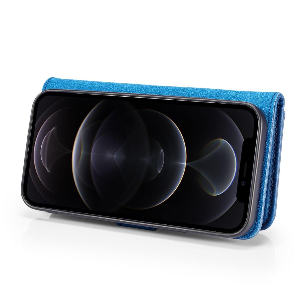 iPhone 12/iPhone 12 Pro Pungetui med aftageligt cover, Blue