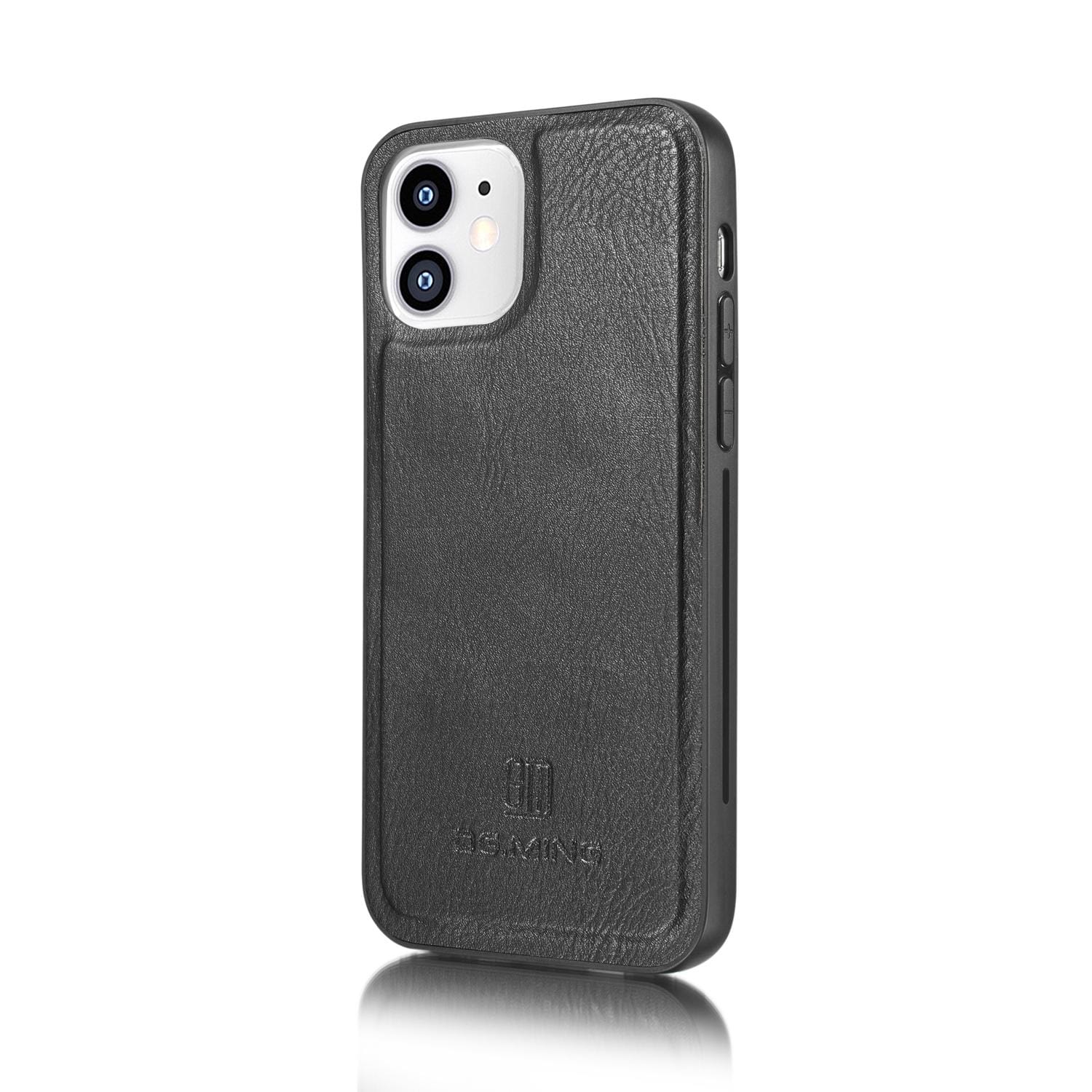 iPhone 12 Mini Pungetui med aftageligt cover, Black