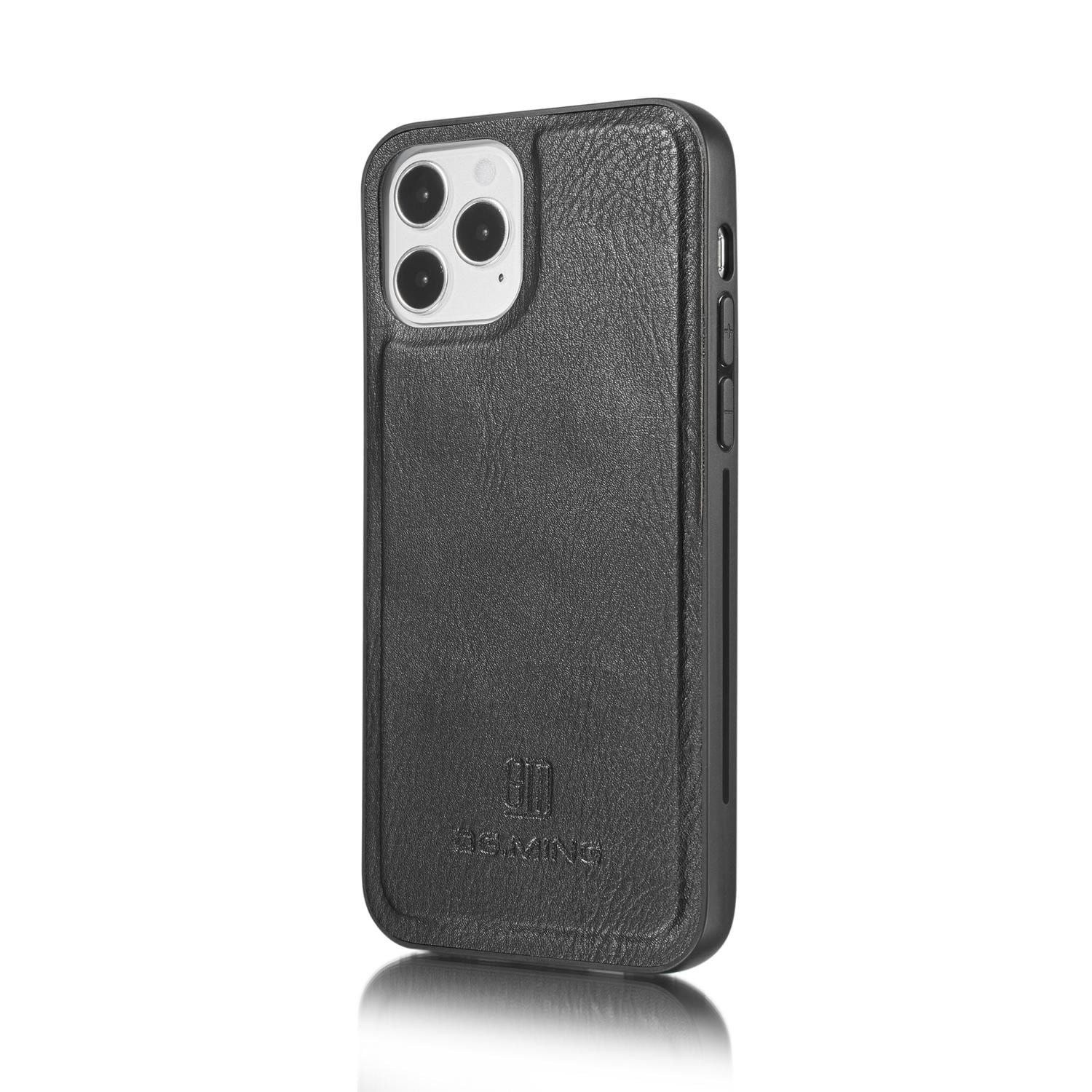 iPhone 12/iPhone 12 Pro Pungetui med aftageligt cover, Black