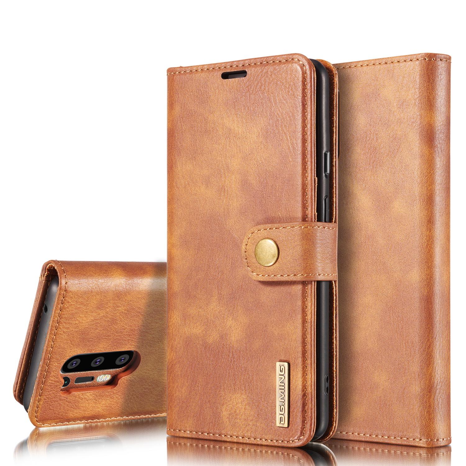  OnePlus 8 Pro Pungetui med aftageligt cover, Cognac