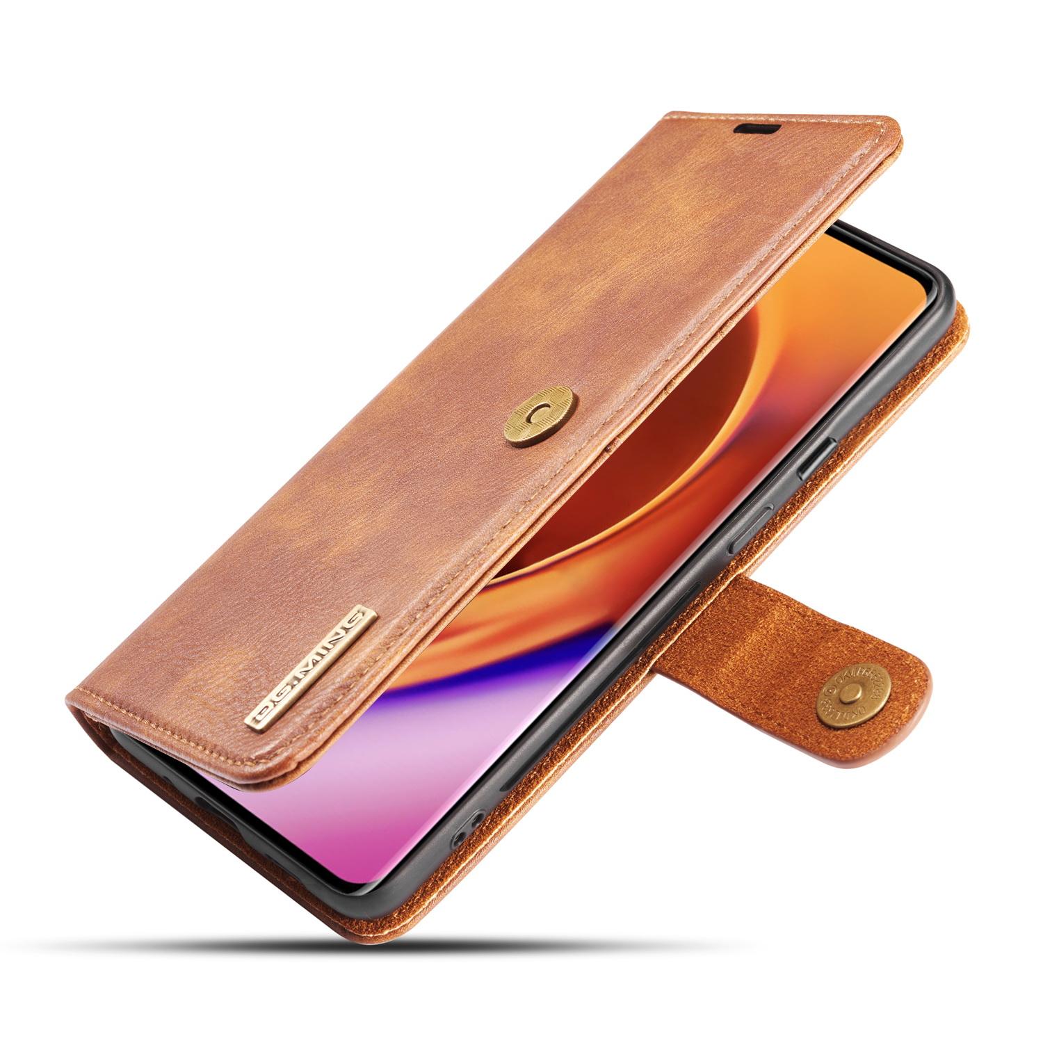  OnePlus 8 Pro Pungetui med aftageligt cover, Cognac