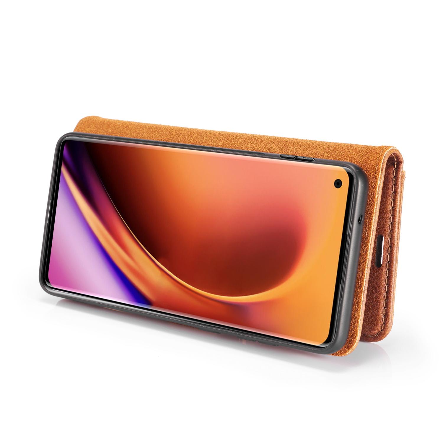  OnePlus 8 Pro Pungetui med aftageligt cover, Cognac