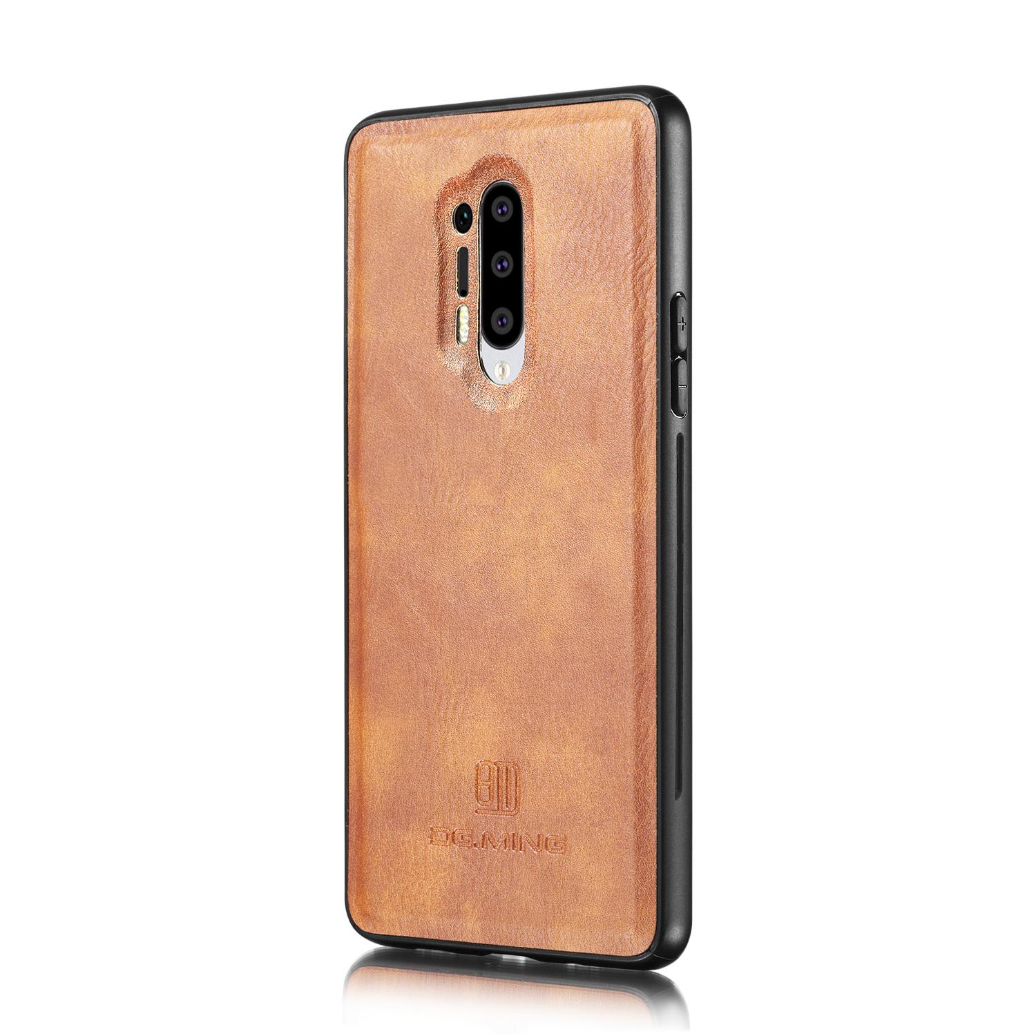  OnePlus 8 Pro Pungetui med aftageligt cover, Cognac