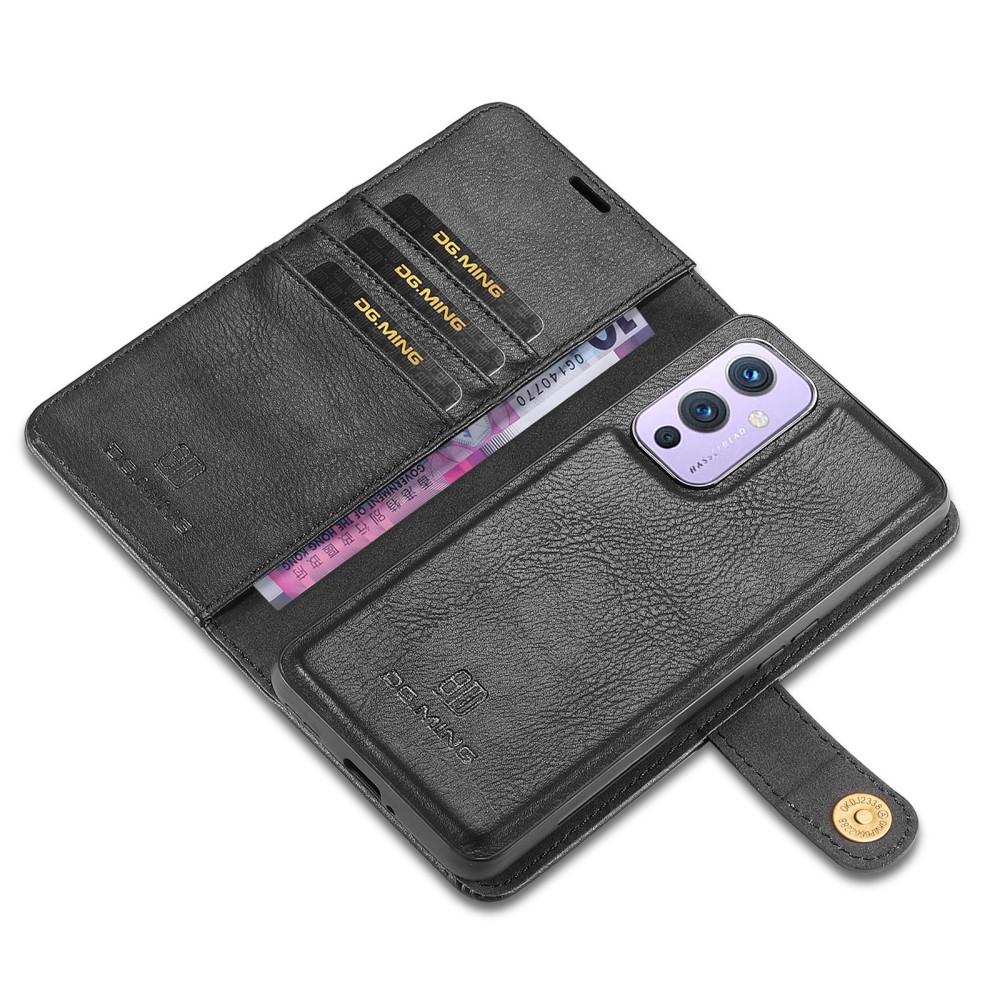  OnePlus 9 Pungetui med aftageligt cover, Black