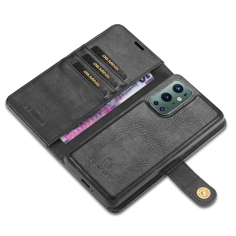  OnePlus 9 Pro Pungetui med aftageligt cover, Black