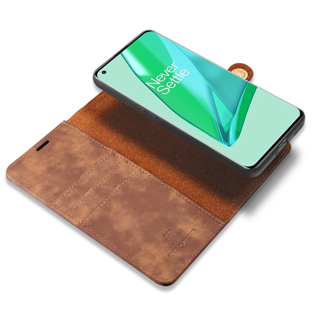  OnePlus 9 Pro Pungetui med aftageligt cover, Cognac