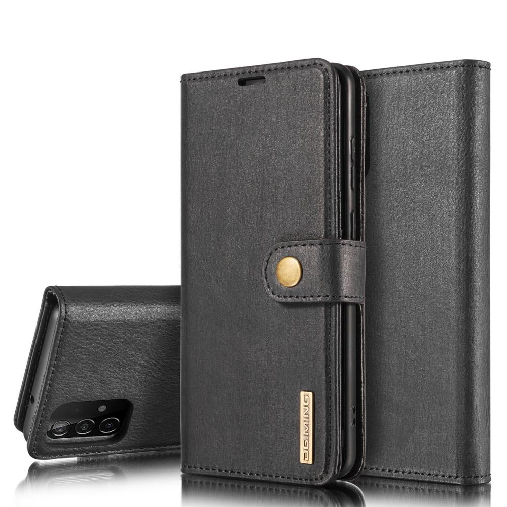 Samsung Galaxy A52 5G Pungetui med aftageligt cover, Black