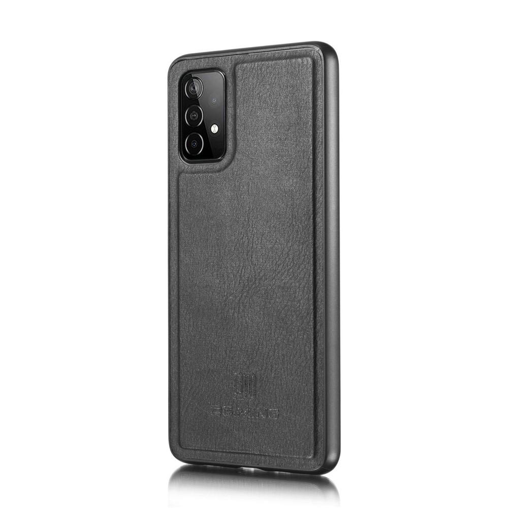 Samsung Galaxy A52 5G Pungetui med aftageligt cover, Black