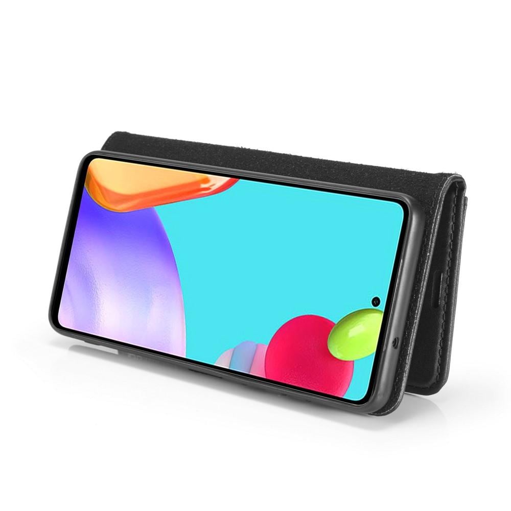 Samsung Galaxy A52 5G Pungetui med aftageligt cover, Black