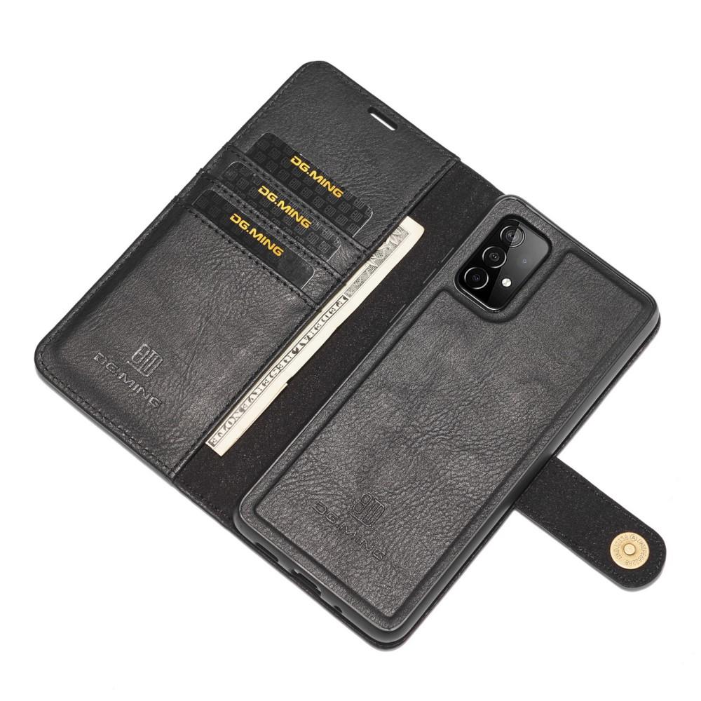 Samsung Galaxy A52 5G Pungetui med aftageligt cover, Black