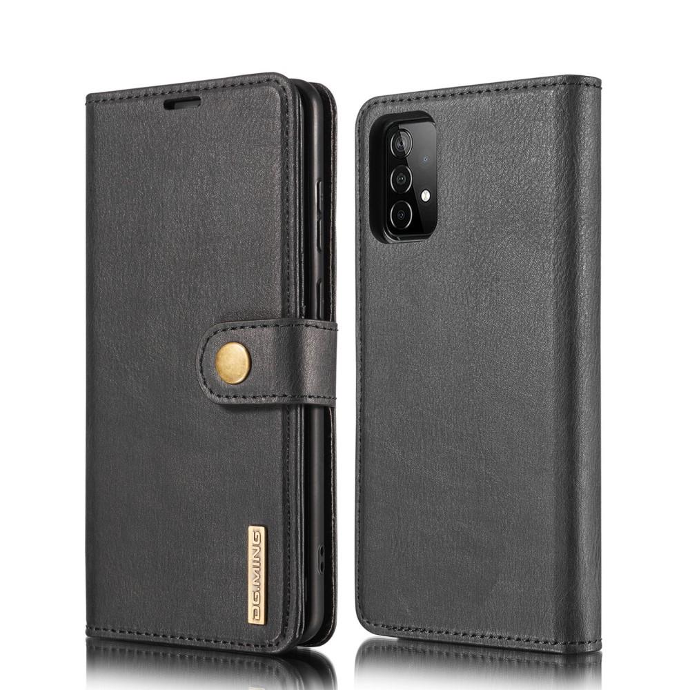 Samsung Galaxy A52 5G Pungetui med aftageligt cover, Black