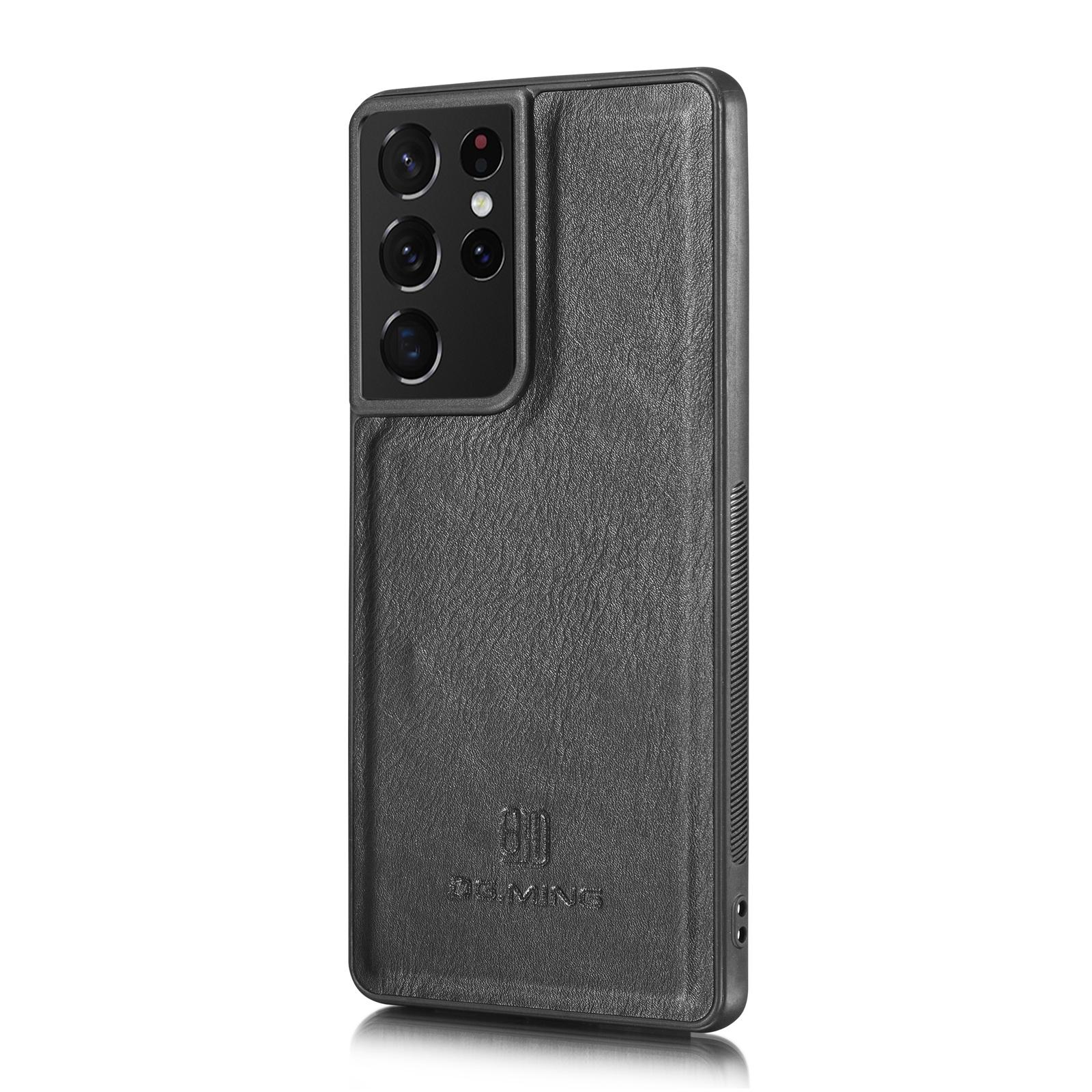 Samsung Galaxy S21 Ultra Pungetui med aftageligt cover, Black