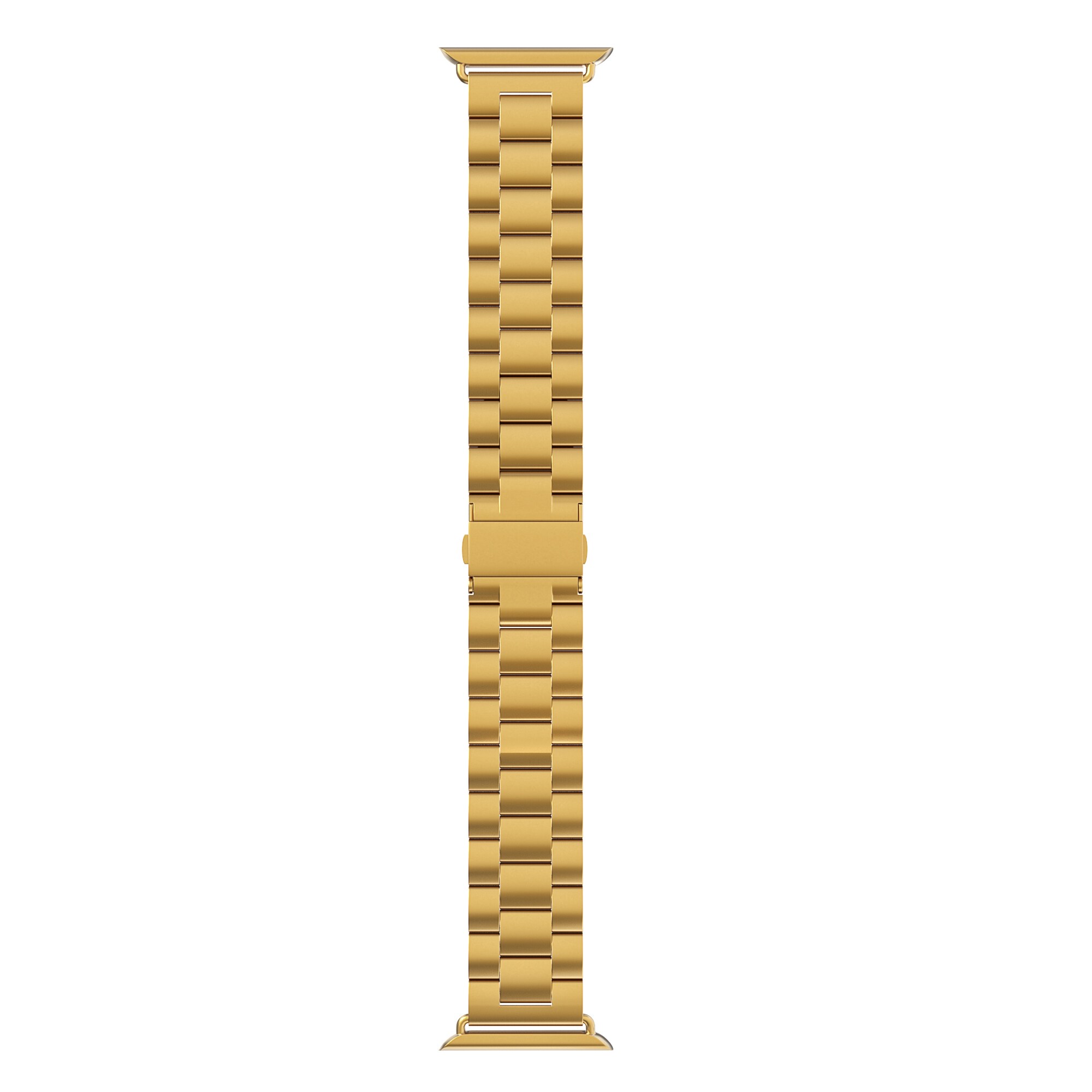 Apple Watch Series 10 46mm Stilrent linkarmbånd i metal, Guld