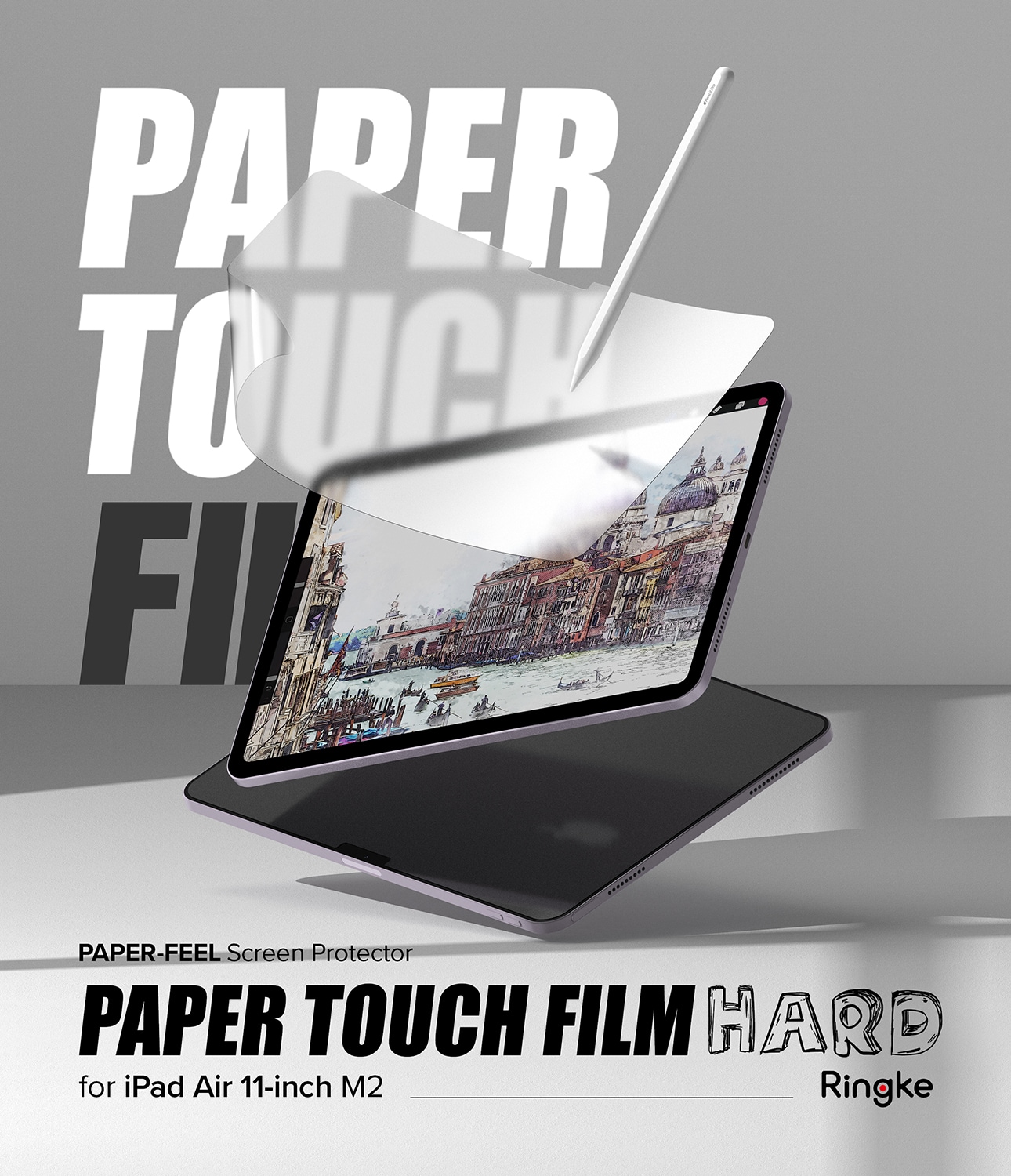Apple iPad Air 11 6th Gen (2024) Hård skærmbeskytter med papirfølelse (2-pak)