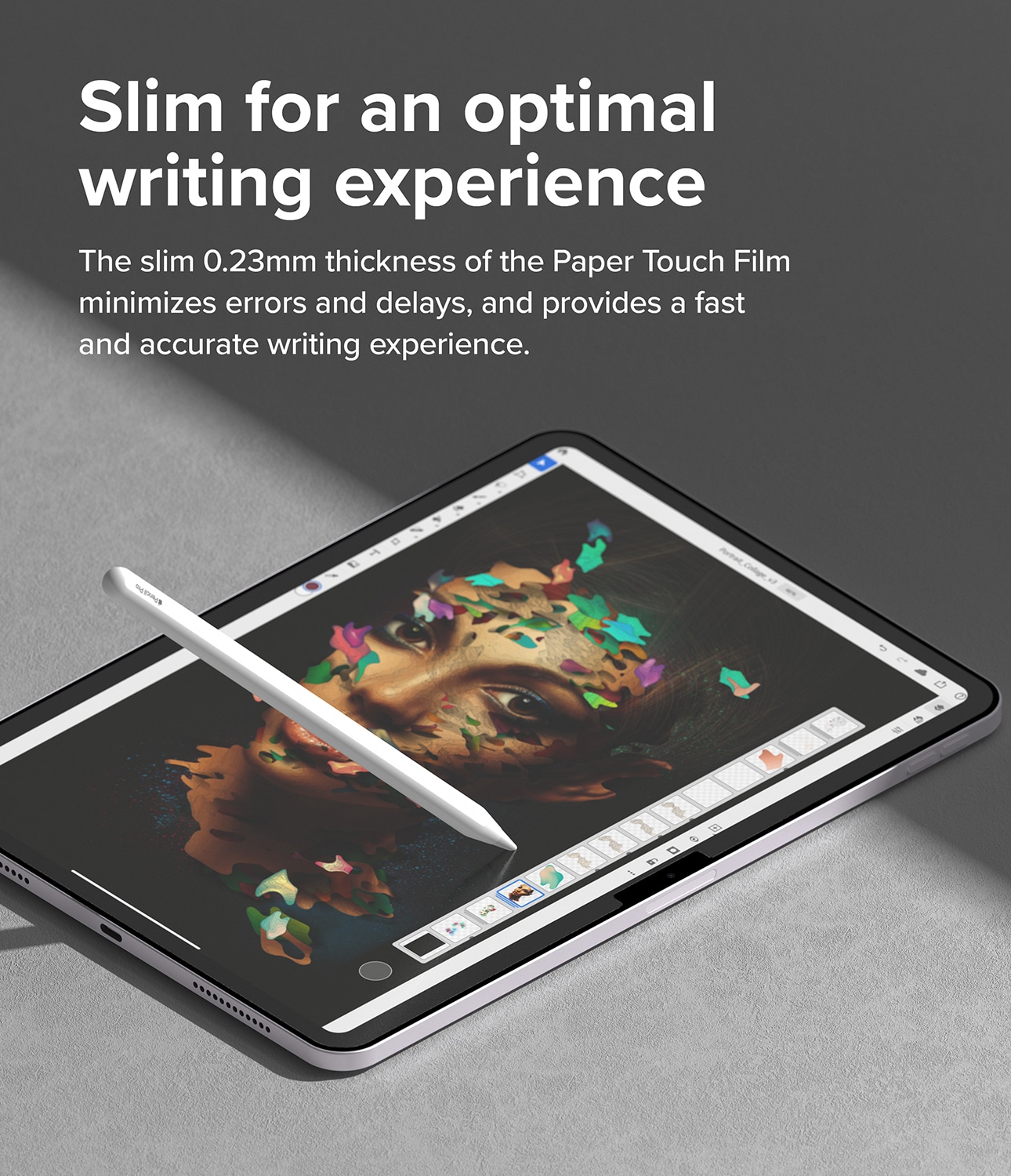 Apple iPad Air 11 6th Gen (2024) Hård skærmbeskytter med papirfølelse (2-pak)