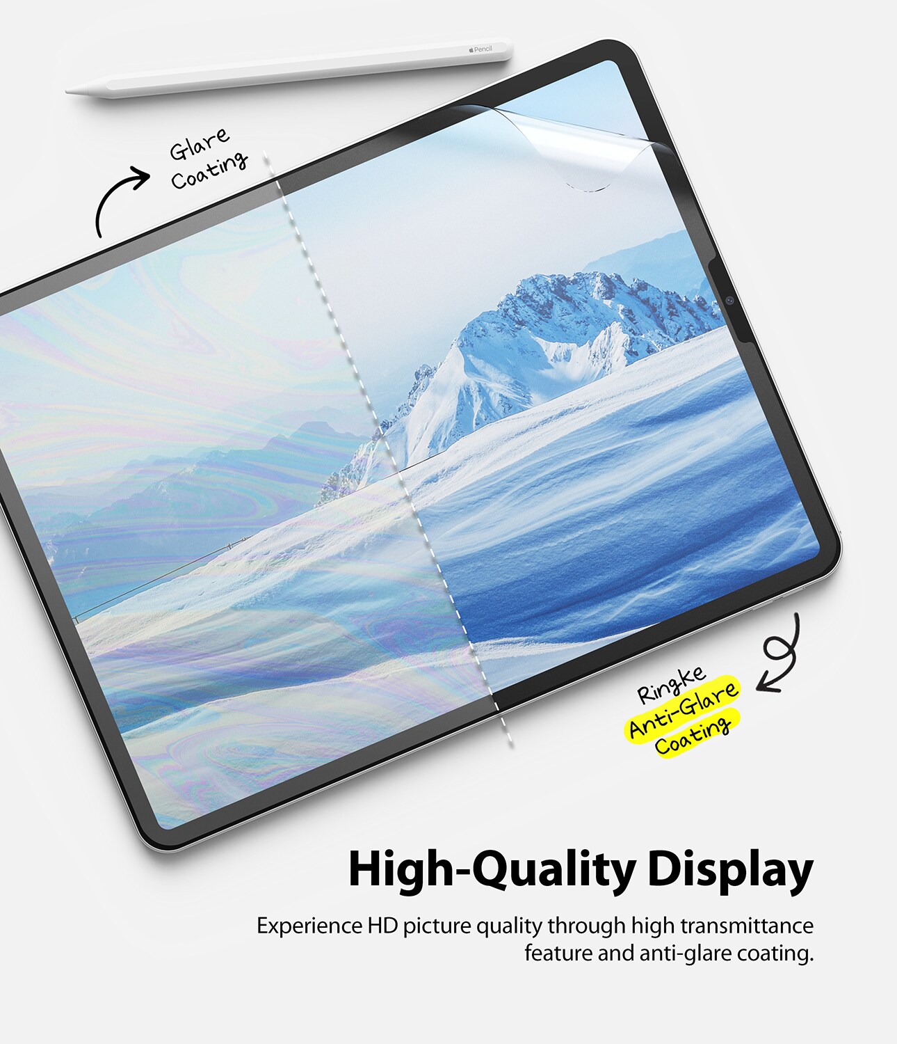 Apple iPad Air 10.9 4th Gen (2020) Hård skærmbeskytter med papirfølelse (2-pak)