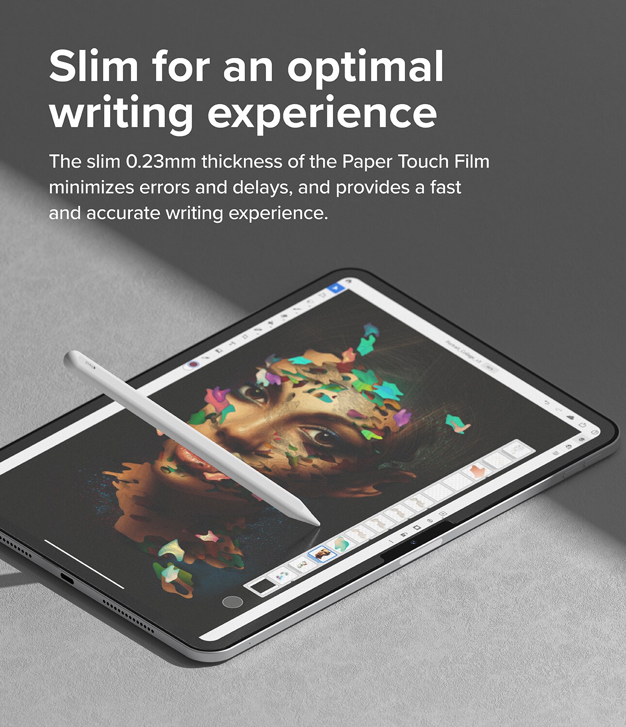 Apple iPad Pro 13 7th Gen (2024) Hård skærmbeskytter med papirfølelse (2-pak)
