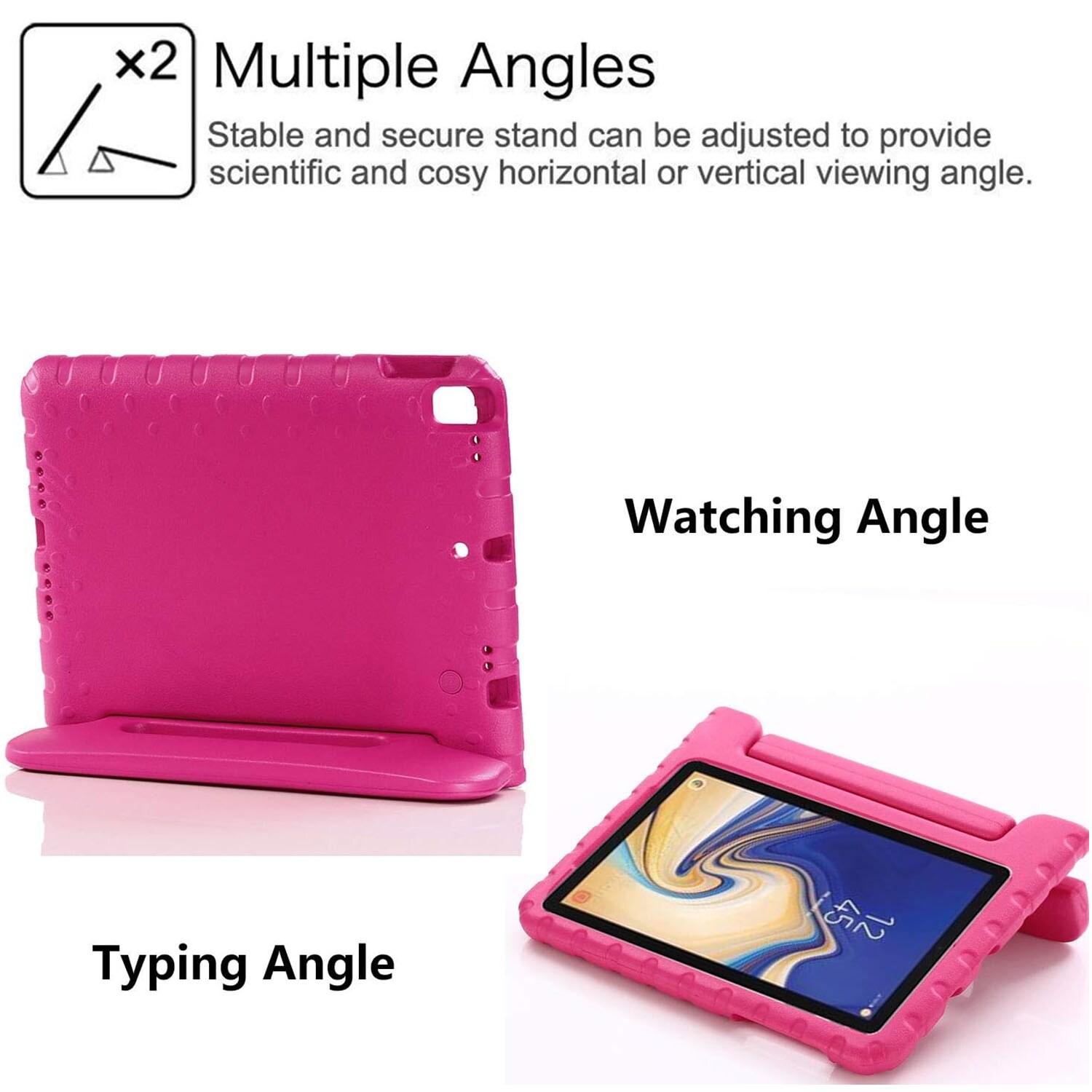 Apple iPad Air 10.5 3rd Gen (2019) Stødsikkert cover/etui - Perfekt til børn, Lyserød
