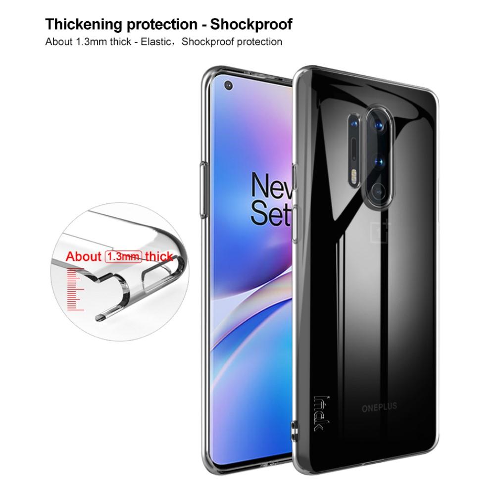  OnePlus 8 Pro Cover i TPU, Gennemsigtig