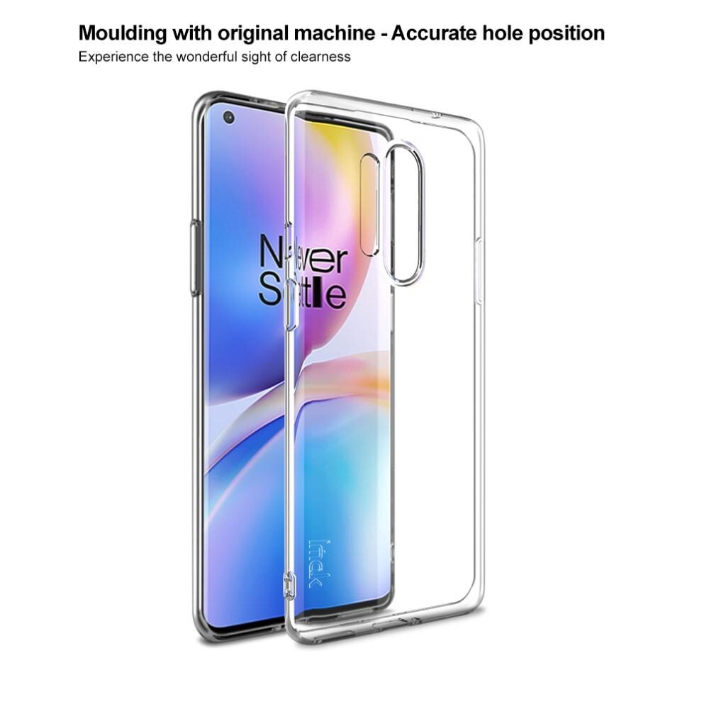  OnePlus 8 Pro Cover i TPU, Gennemsigtig