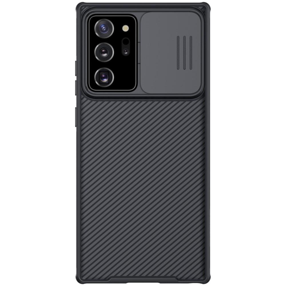 Samsung Galaxy Note 20 Ultra Cover med kamerabeskyttelse - CamShield, Sort