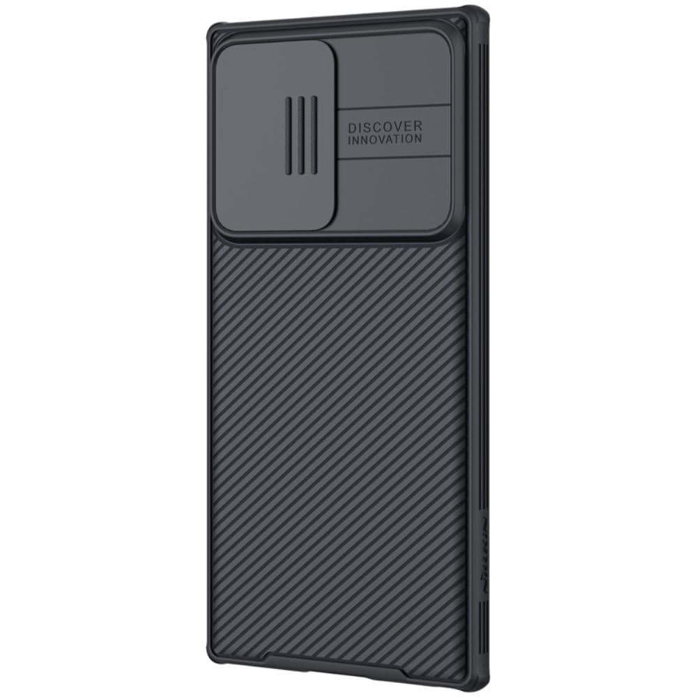 Samsung Galaxy Note 20 Ultra Cover med kamerabeskyttelse - CamShield, Sort