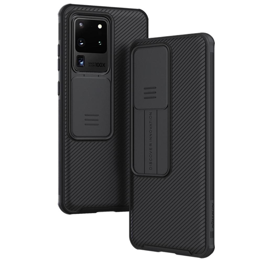 Samsung Galaxy S20 Ultra Cover med kamerabeskyttelse - CamShield, Sort