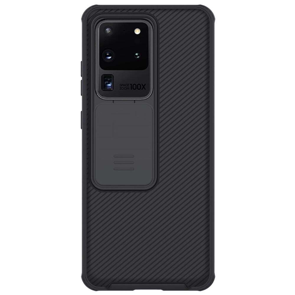 Samsung Galaxy S20 Ultra Cover med kamerabeskyttelse - CamShield, Sort