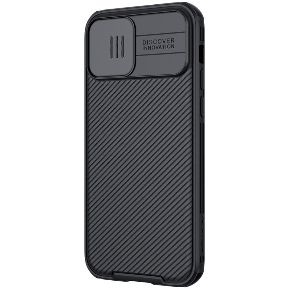 iPhone 12/iPhone 12 Pro Cover med kamerabeskyttelse - CamShield, Sort
