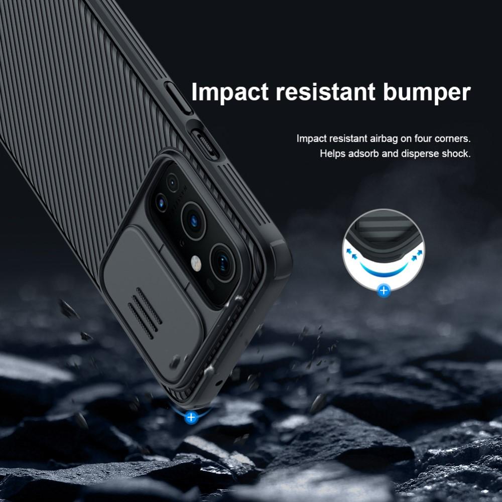  OnePlus 9 Pro Cover med kamerabeskyttelse - CamShield, Sort