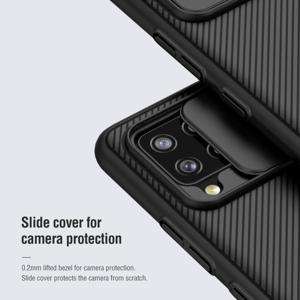 Samsung Galaxy A42 Cover med kamerabeskyttelse - CamShield, Sort