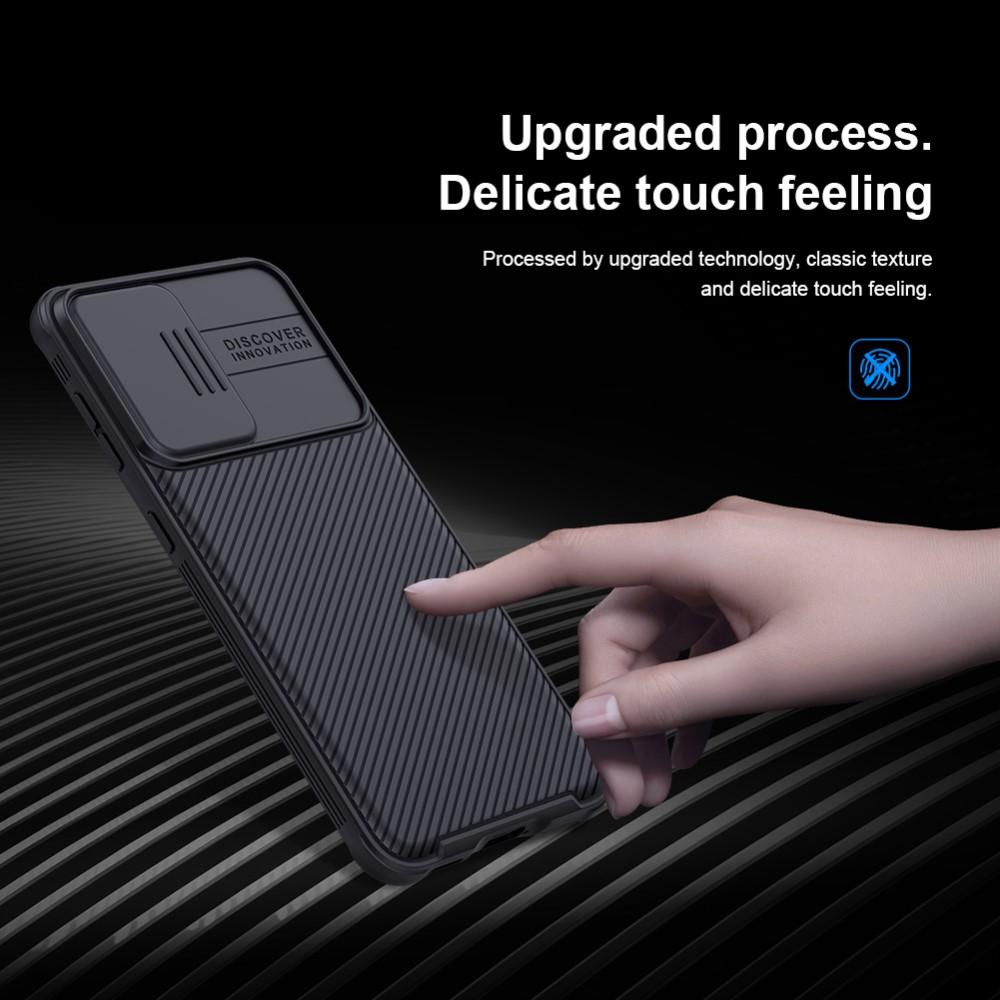 Samsung Galaxy S21 Cover med kamerabeskyttelse - CamShield, Sort