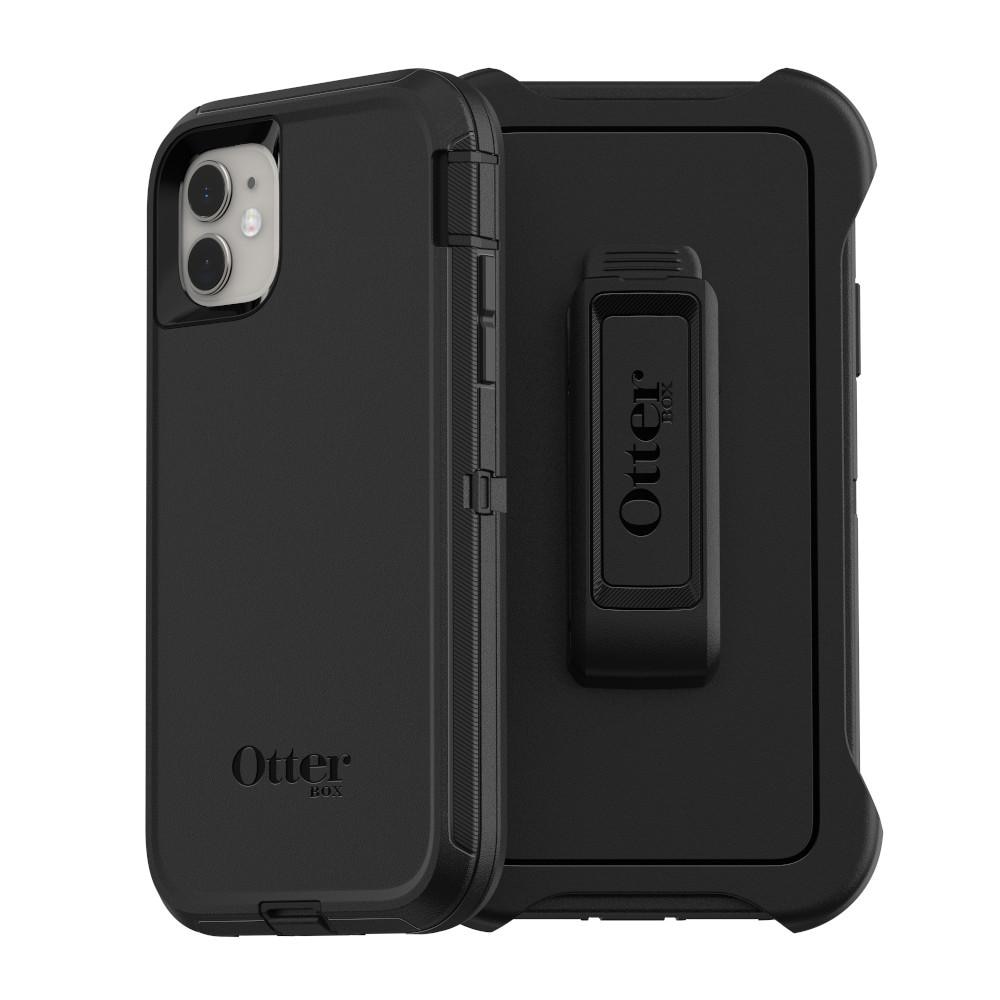 iPhone 11 Defender - Robust mobilcover med høj beskyttelsesgrad, Sort