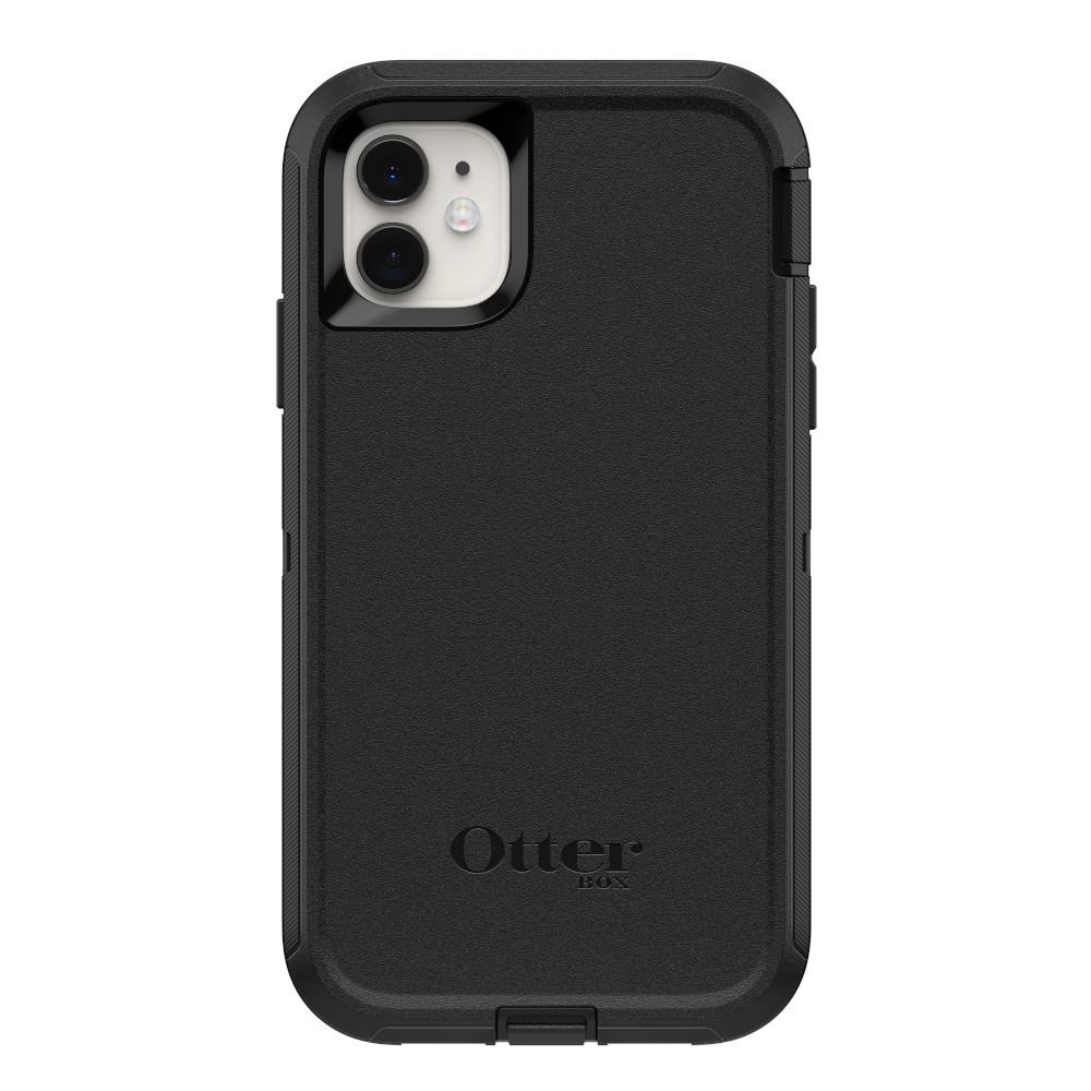 iPhone 11 Defender - Robust mobilcover med høj beskyttelsesgrad, Sort