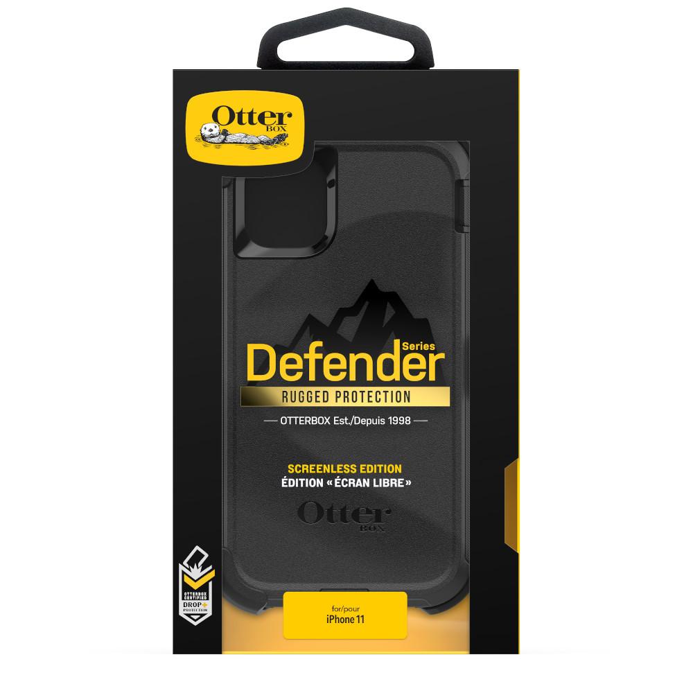 iPhone 11 Defender - Robust mobilcover med høj beskyttelsesgrad, Sort