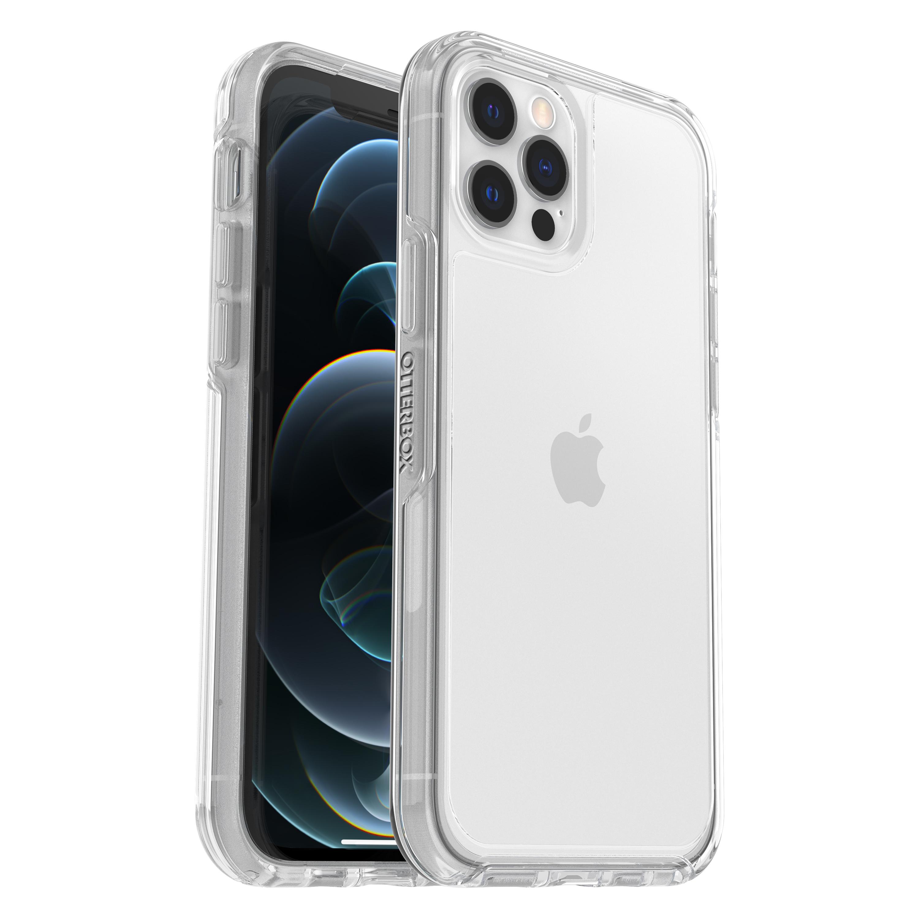 iPhone 12/iPhone 12 Pro Stødsikkert cover Symmetry, Gennemsigtig