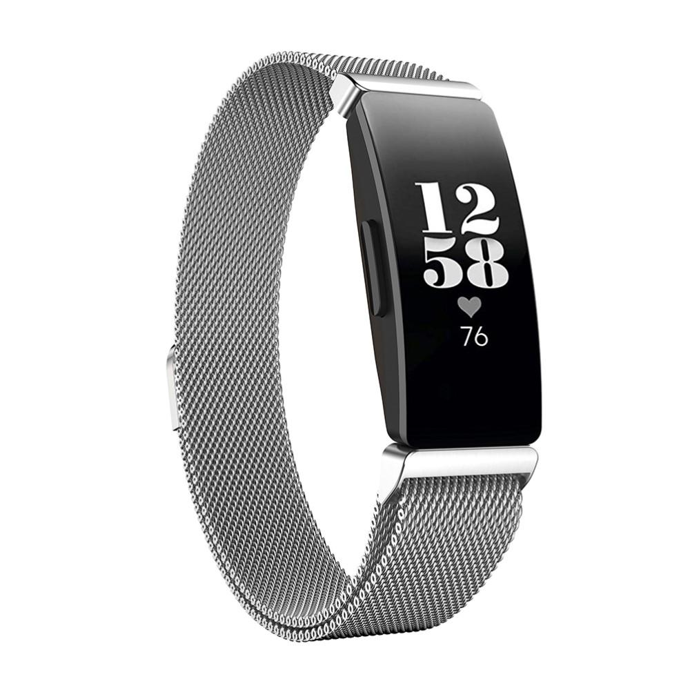 Fitbit Inspire/Inspire HR/Inspire 2 Armbånd Milanese Loop, Sølv