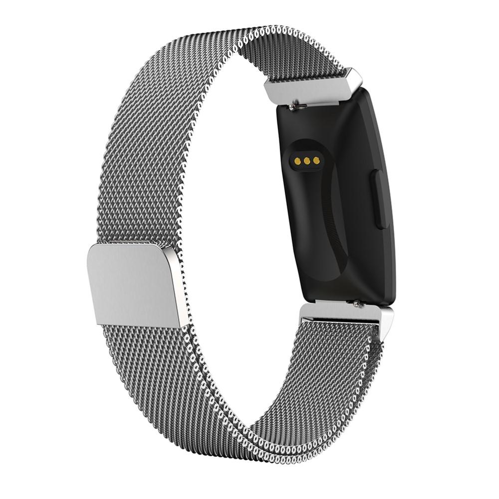 Fitbit Inspire/Inspire HR/Inspire 2 Armbånd Milanese Loop, Sølv