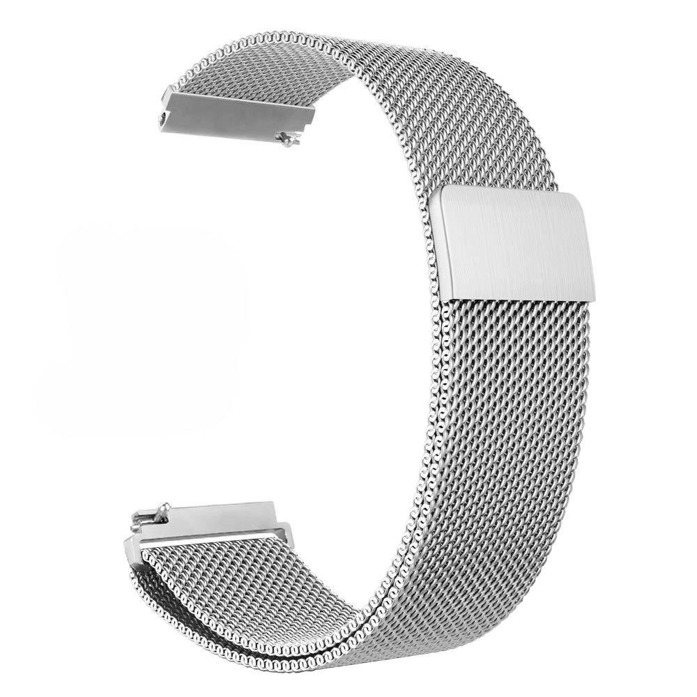 Huawei Watch GT 2 46mm/Watch GT 2e/Watch GT Armbånd Milanese Loop, Sølv