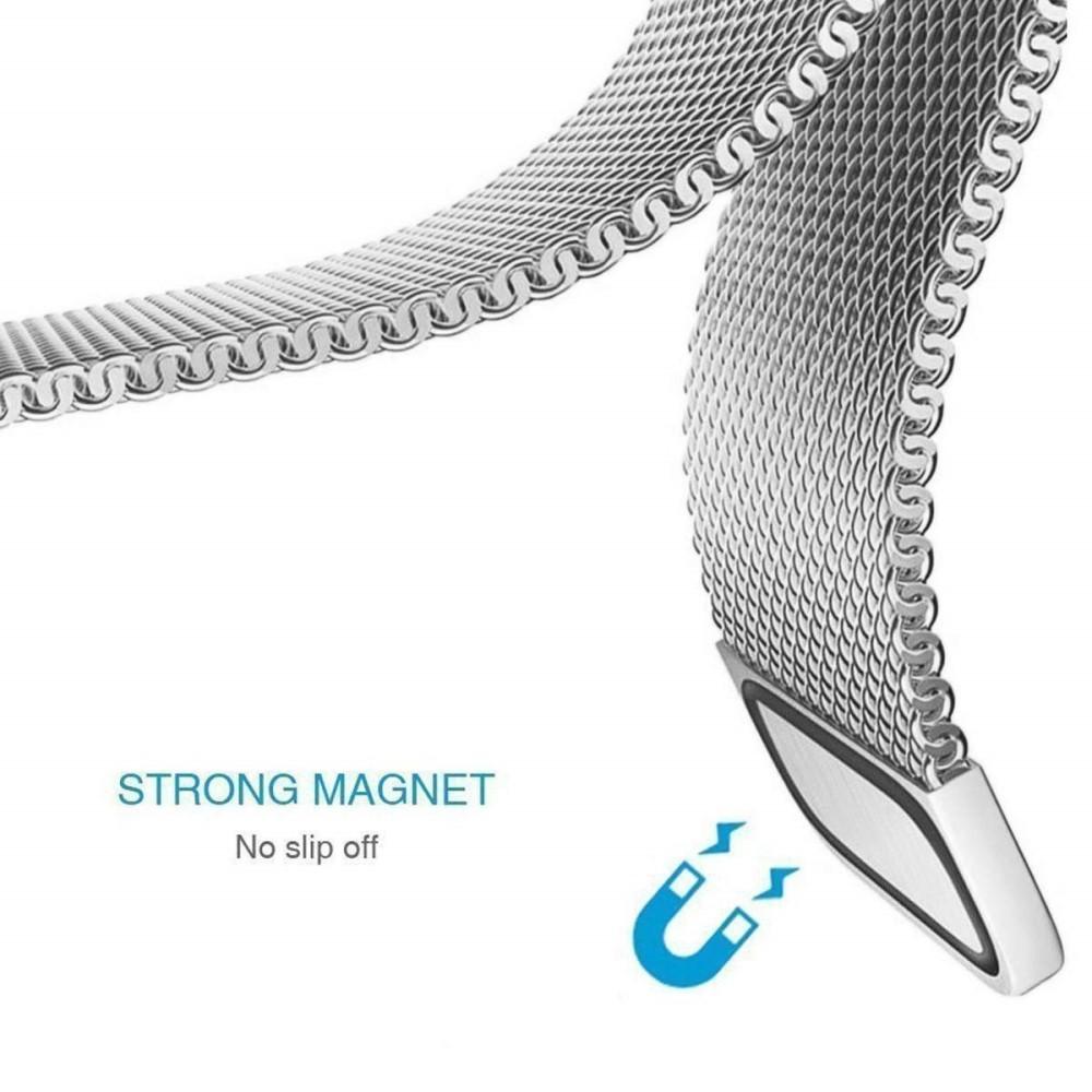 Huawei Watch GT 2 46mm/Watch GT 2e/Watch GT Armbånd Milanese Loop, Sølv