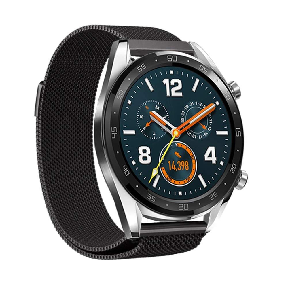 Huawei Watch GT 2 46mm/Watch GT 2e/Watch GT Armbånd Milanese Loop, Sort
