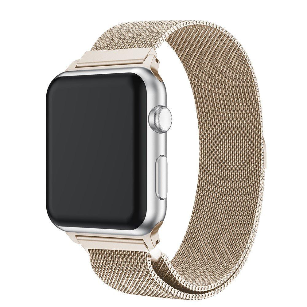 Apple Watch Ultra 49mm 1st Gen Armbånd Milanese Loop, Champagne guld