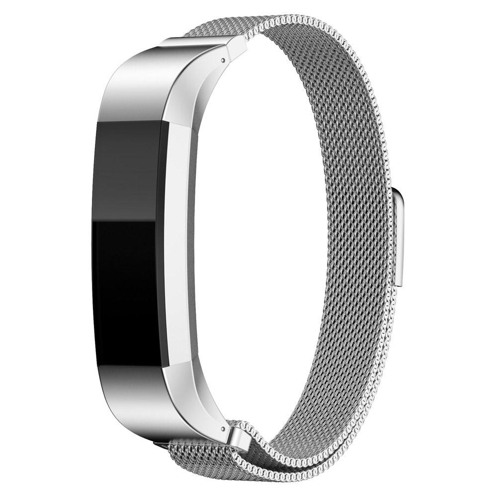 Fitbit Alta HR/Alta Armbånd Milanese Loop, Sølv