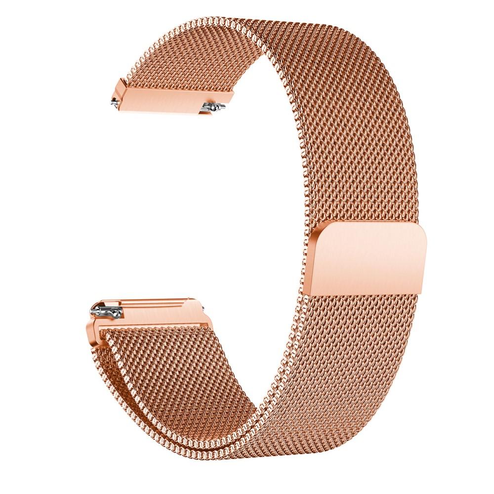 Fitbit Versa/Versa 2 Armbånd Milanese Loop, Rose guld
