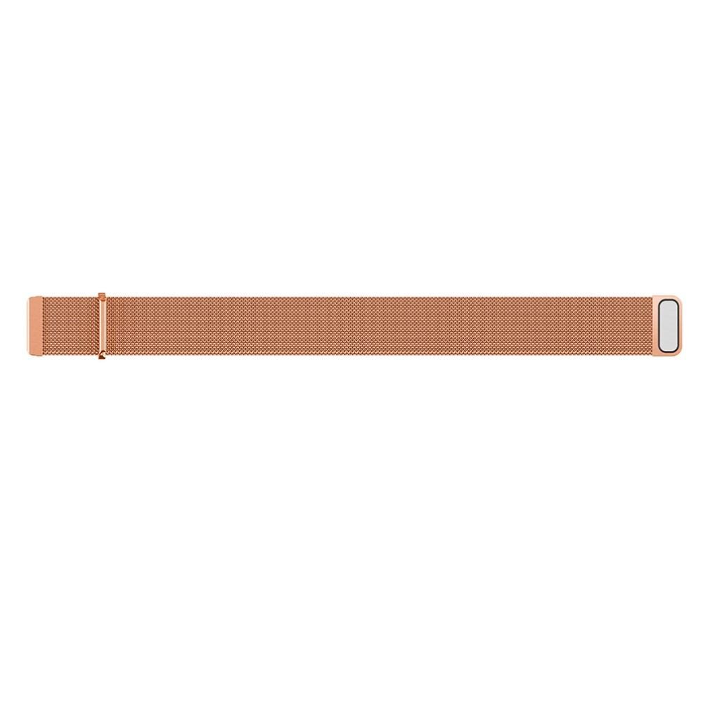 Fitbit Versa/Versa 2 Armbånd Milanese Loop, Rose guld