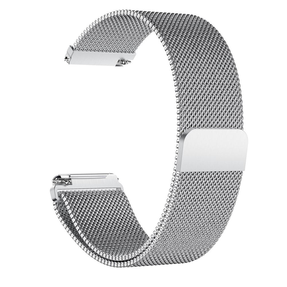 Fitbit Versa/Versa 2 Armbånd Milanese Loop, Sølv