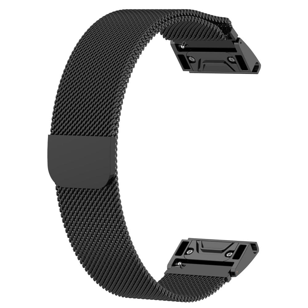 Garmin Forerunner 965 Armbånd Milanese Loop, Sort