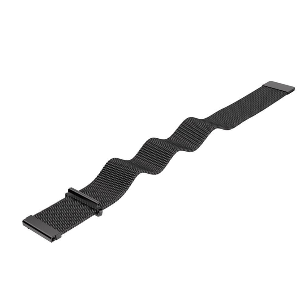 Samsung Gear S3 Frontier Armbånd Milanese Loop, Sort