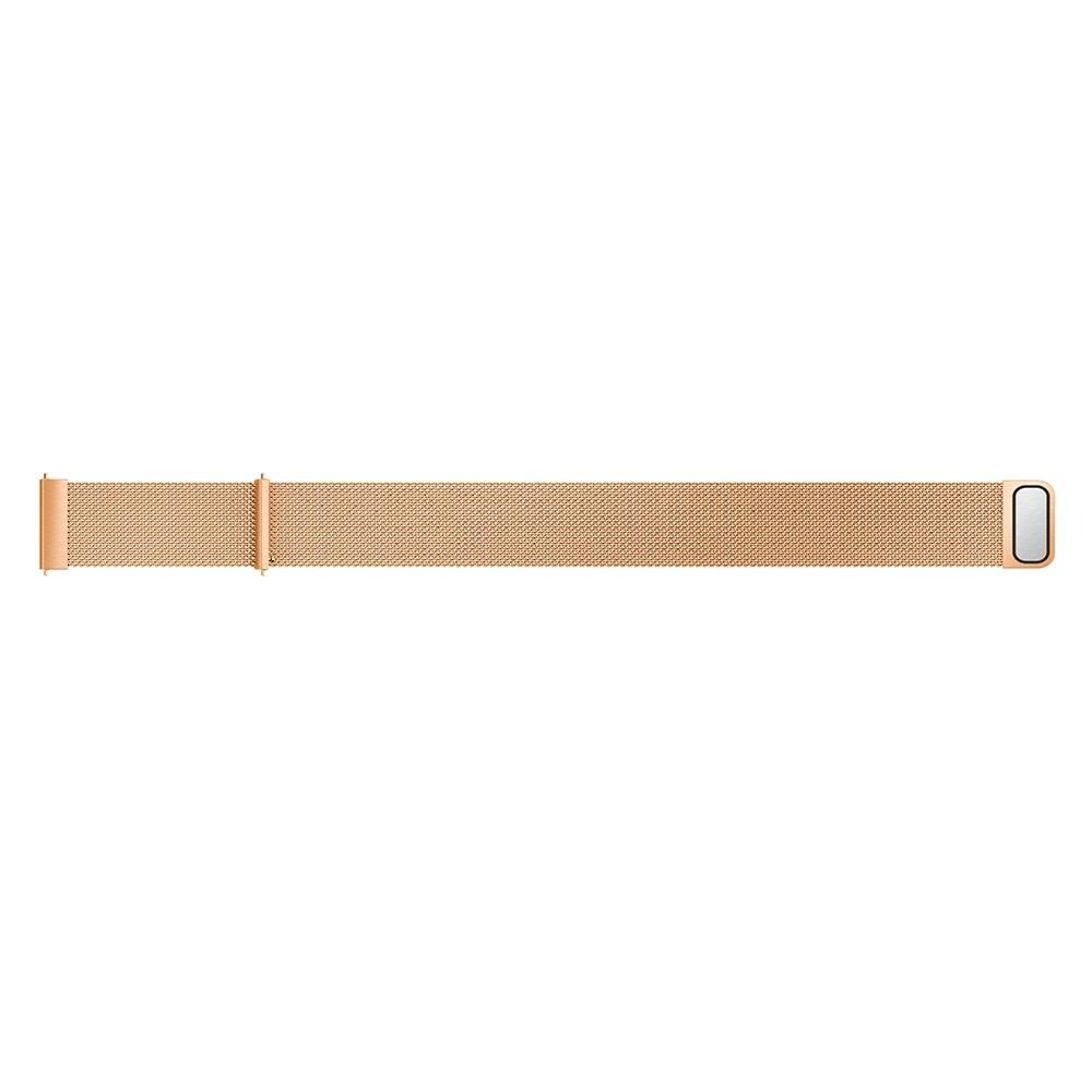 Samsung Galaxy Watch 42mm Armbånd Milanese Loop, Rose guld