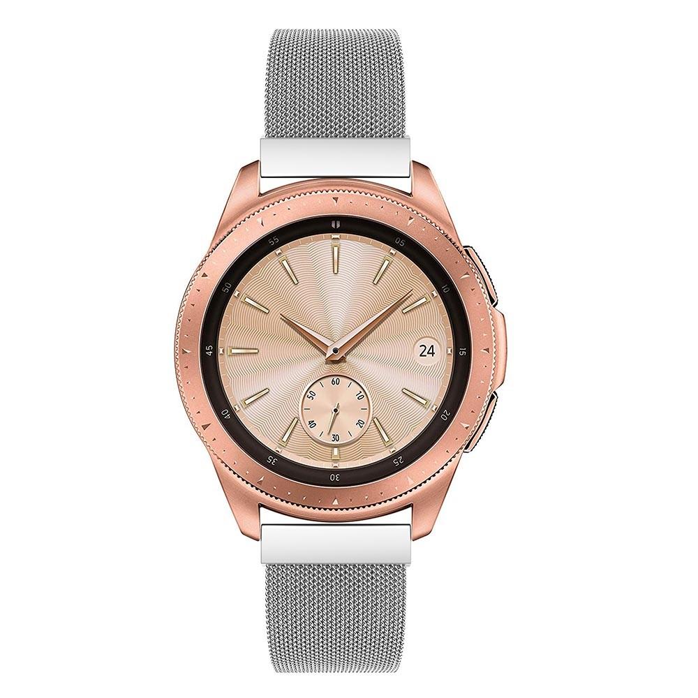 Samsung Galaxy Watch 42mm Armbånd Milanese Loop, Sølv